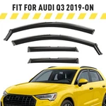 Rain Guards Vent Visors Shade For 2019-2026 Audi Q3. Fixed Price $61.94.