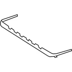 Genuine Mercedes-benz Oe Wind Deflector 166-780-00-44. Fixed Price $209.91.