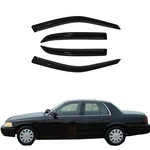 4PCS Rain Guard Window Visors Deflector Fit 02-08 Ford Crown Victoria Vent Shade. Fixed Price $36.99.
