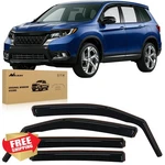 Nilight In-channel Rain Guards Honda Passport 2019-2026 Vent Visors Smoke 4PC. Fixed Price $80.99.