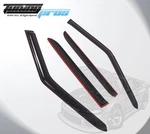 Dark Smoke Rain Deflector 4PCS Out-channel Land Rover Range Sport 2006-13. Fixed Price $33.82.