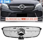Sliver Front W/star Grille For Mercedes W292 2016-19 GLE300 GLE350 GLE400. Fixed Price $99.99.
