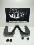 Jeep Tj Wrangler Pair Soft Top Door & Frame Surrounds + Knobs Screws 97-06 Oem. Fixed Price $187.20.