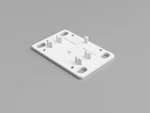 Porsche 924 944 Sunroof Mechanism Lifting Retaining Plate Bracket. Fixed Price $45.66.