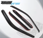 Dark Smoke Rain Deflector 4PCS Out-channel Ford F-350 Supercrew/crew Cab 99-16. Fixed Price $31.69.