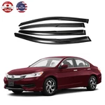 4X For Honda Accord 2013-2017 4-DOOR Window Visors Rain Guards Deflector Jdm. Fixed Price $27.07.