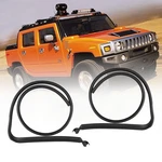 Pair For Hummer H2 2003-2009 Left And Right Side Door Weatherstrip On Body Trim. Fixed Price $99.69.