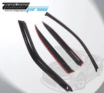 Dark Smoke Rain Visor Deflector 4PCS Out-channel For Bmw 740I 1995-2001. Fixed Price $31.11.