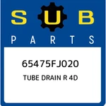 Subaru Tube Drain 4D 65475FJ020, New Genuine Oem Part. Fixed Price $15.48.