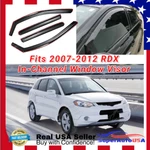 Fits Acura Rdx 2007-2012 In-channel Window Visor Rain Guards Weather Shield. Fixed Price $58.98.