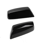 For 2014-2018 Chevy Silverado Gmc Sierra Mirror Covers Top Half Gloss Black Abs. Fixed Price $25.99.