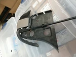 Used Saab 900 Right Taupe Tonneau Cover Flap 4306932. Fixed Price $140.00.