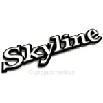 Oem Nissan 78842-R4600 Datsun Skyline C110 Rear Quarter Emblem Badge Genuine Jdm. Fixed Price $39.99.