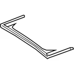 Genuine Mercedes-benz Oe Wind Deflector 177-780-13-00-64. Fixed Price $170.02.