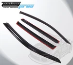 Dark Smoke Rain Visor Deflector 4PCS Out-channel Subaru Forester 2014-2016. Fixed Price $34.64.