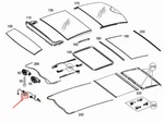 New Mercedes-benz W246 Roof Drive Motor Electrical Line A2048200104. Fixed Price $88.48.