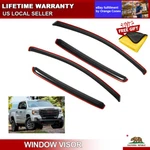 In-channel Smoke Window Visors Fits 2015-2022 Chevy Colorado Gmc Canyon Crew Cab. Fixed Price $29.83.