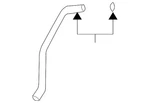Genuine Honda Drain Tube 70050-T2F-A00. Fixed Price $10.55.