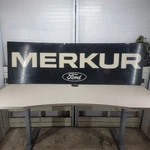 Vintage Merkur Ford Dealership Sign Panel Rare 1980S XR4TI 78" As Is. Fixed Price $349.99.