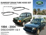Oem Land Rover Sunroof Water Drain Tube Hose Set Discovery EEH100720. Fixed Price $68.07.