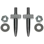 Mustang Convertible Roof Locating Chrome Dowel Pins 1964 1965 1966 1968 Gt. Fixed Price $57.25.