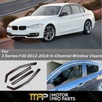 In-channel Vent Window Visors Guard Deflectors Fits Bmw F30 Series 2012-2018. Fixed Price $67.99.