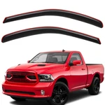 In-channel Window Visor Sun Rain Guard For Dodge Ram 1500 2500 3500 Standard Cab. Fixed Price $39.96.