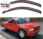 In-channel Window Visors Rain Guards Shield For 1997-2004 Dodge Dakota Regular. Fixed Price $50.57.
