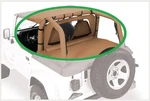 Pavement Ends 41423-35 Black Diamond Cab Curtain For 03-06 Jeep Wrangler Tj. Fixed Price $87.97.