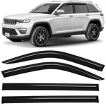 Sun Rain Visors Wind Guards For 2022-2026 Jeep Grand Cherokee Shatterproof. Fixed Price $69.99.