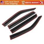 For 2022-2024 Nissan Frontier Crew Cab Window Vent Visors Rain Guards Jdm. Fixed Price $30.99.