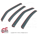 For Dodge Dakota Quad Cab/ext 2000-04 Inner Channel Ash Grey Jdm Visors 4PCS. Fixed Price $54.37.