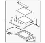 Genuine Audi Frame Assembly 8W8-877-049. Fixed Price $1444.48.