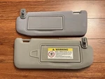 Oem 2000-2006 Mercedes-benz W220 W215 Gray Sun Visor L+r Shade Pair S430 S500 Cl. Fixed Price $199.90.