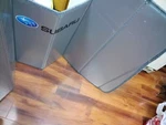 Genuine Subaru Silver & Gray Sunshade Factory Oem #SOA3991720 Crease Corner. Fixed Price $59.00.