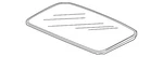 Genuine Honda Sunroof Glass 70200-T5R-A02. Fixed Price $801.65.