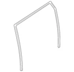 Genuine Nissan Run Weather-strip 82331-6FL2A. Fixed Price $47.91.