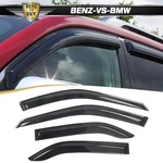 Fits 97-01 Mitsubishi Mirage Sedan 4DR Tape-on Window Visors Sun Rain Guard 4PCS. Fixed Price $28.99.