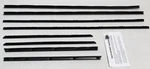 Window Sweeps Felt Kit For 1962-1963 Chevy Ii Nova Door Convertible. Fixed Price $245.84.
