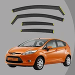 Wind Deflectors Ford Fiesta MK7 2008-2017 5-DOOR Hatchback 4PCS Set/visors. Fixed Price $32.80.