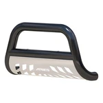 Aries 3" Black Steel Bull Bar Brush Guard W/ Stainless Skid Plate Part# B35-4009. Fixed Price $268.99.