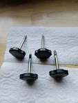 Jeep Wrangler Tj 97-06 Oem Soft Top Door Surround Knobs Pin Set (4). Fixed Price $29.99.