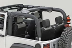 Rugged Ridge 13613.02 Roll Bar Cover For 2007-2018 Jeep Wrangler Jk 2-DOOR. Fixed Price $199.99.