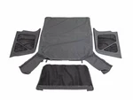 Rampage Black Denim Vinyl Full Steel Doors Oem Soft Top For 97-06 Jeep Wrangler. Fixed Price $342.26.