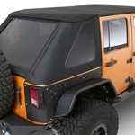 For Jeep Wrangler Jk 18 Factory Replacement Protek Black Bowless Combo Soft Top. Fixed Price $639.99.