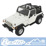 Bestop Targa Style Sun Bikini Black Mesh For '97-'06 Jeep Wrangler Tj Lj. Fixed Price $159.99.