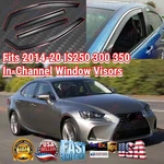 Fits 2014-2020 250 300 350 In-channel Window Visors Sun Rain Guard Deflectors. Fixed Price $45.89.