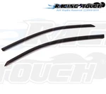 Dark Smoke Outside Mount Window Visor Rain Guard 2PCS Ford Focus Coupe 2008-2011. Fixed Price $37.37.