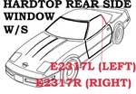 1986-1996 Corvette Weatherstrip Hardtop Side Window Rear Vertical Usa Left. Fixed Price $150.95.