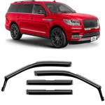 In-channel Extra Durable Rain Guards For Lincoln Navigator 18-24. Fixed Price $85.81.